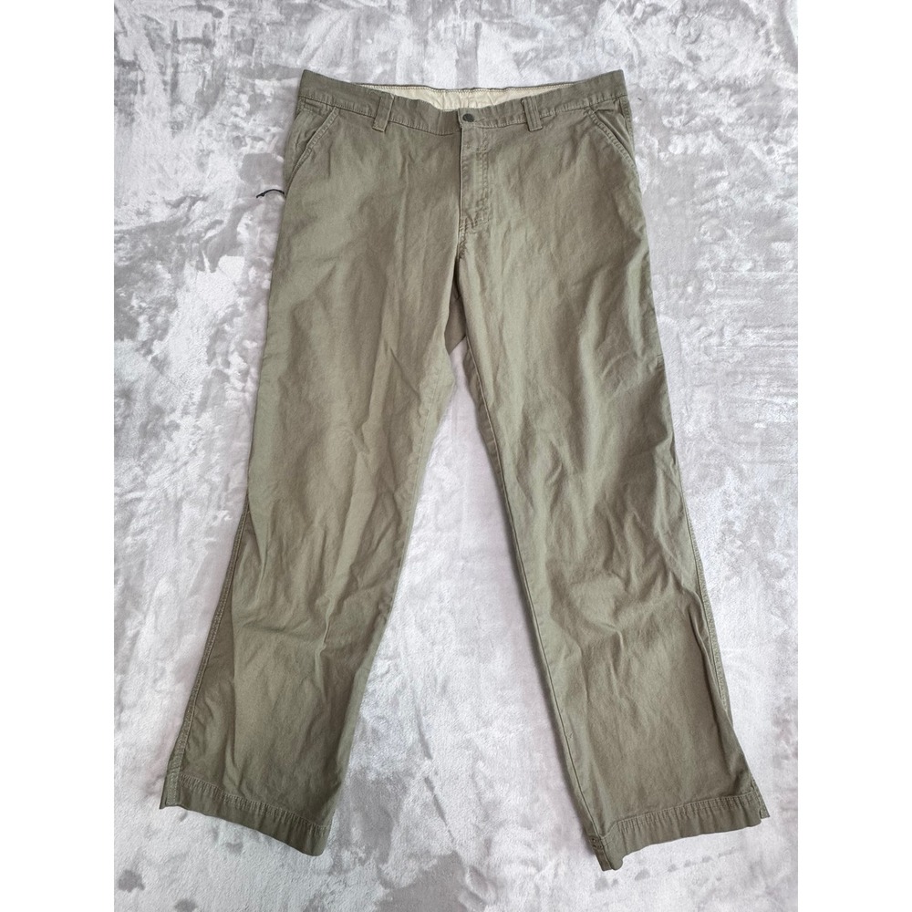 Columbia Men's Cargo Pants Khaki Regular Fit Outdoor Adventure Size 38W 32L